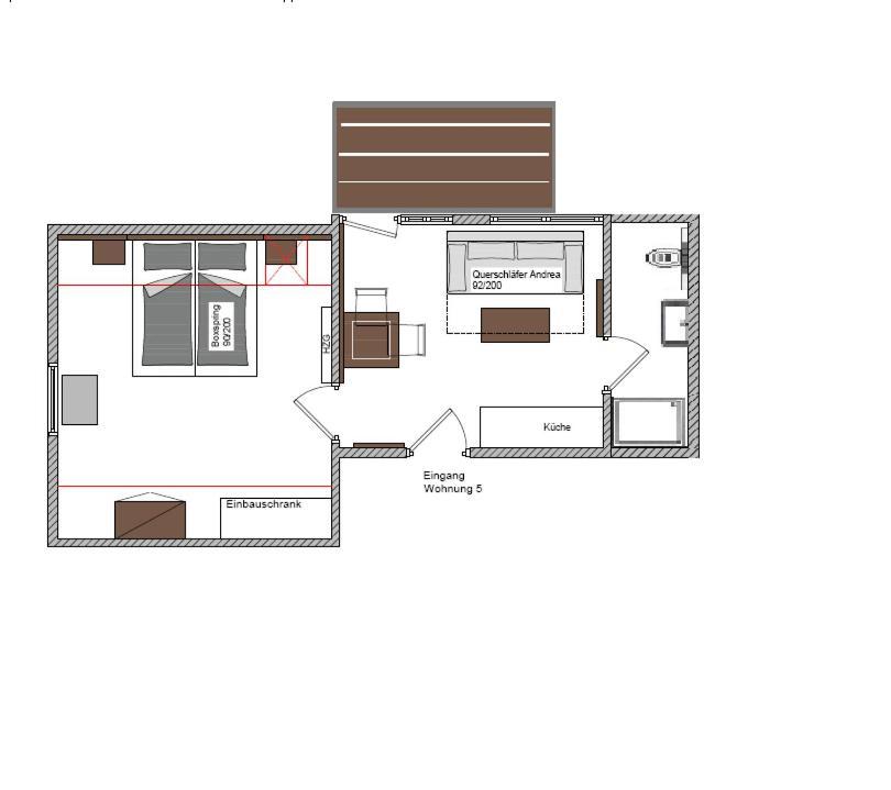 Apartmenthuus Koenig 노르데메이 객실 사진